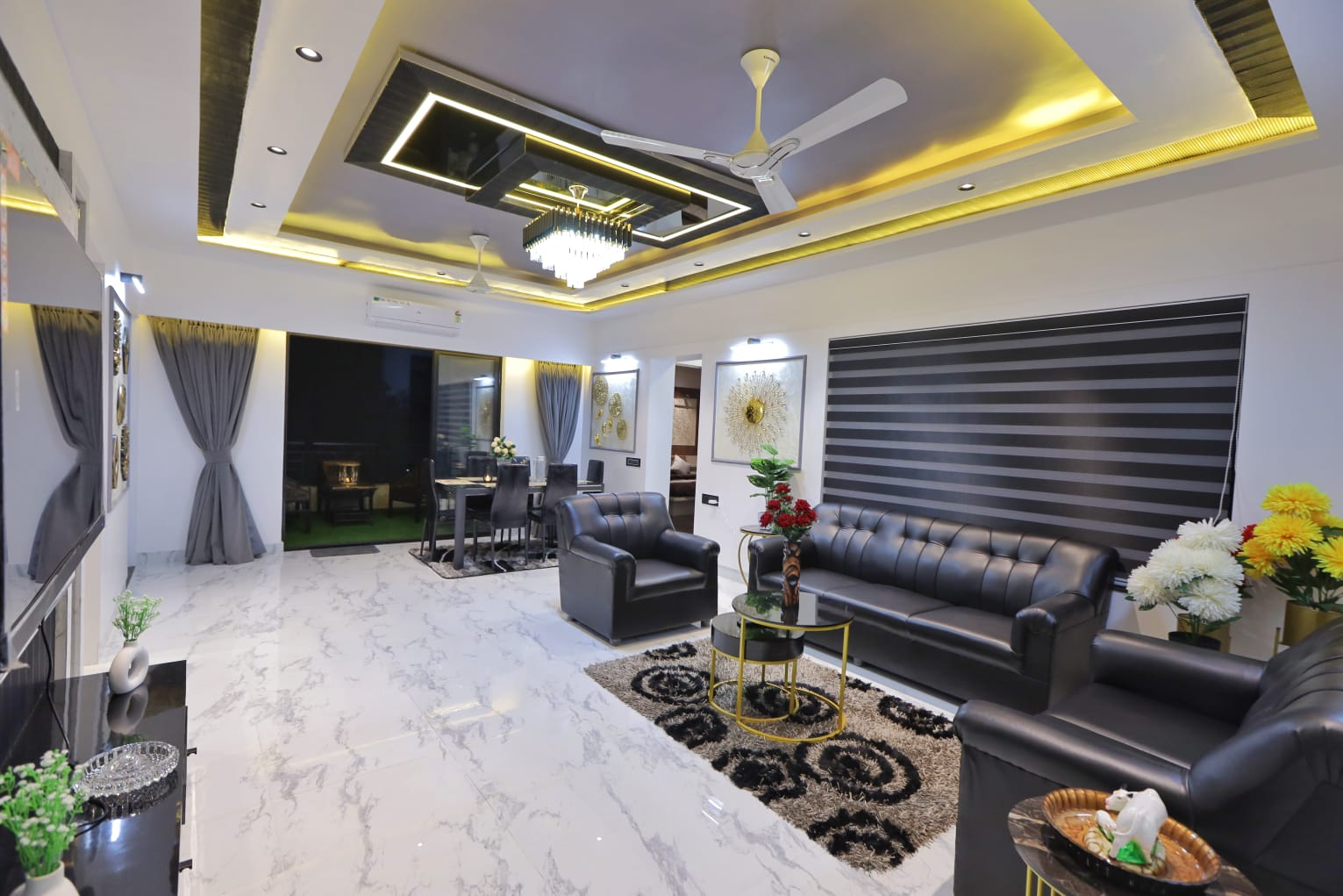 Deluxe 3 Bedroom Apartment in Koregaon Park