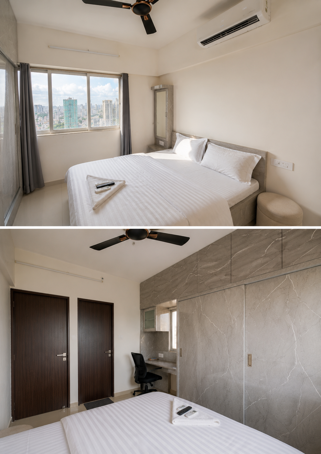 Skyline View 2 Bedroom Apartment near Oberoi Mall