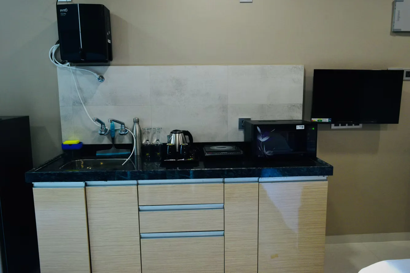 Private Studio Apartment with Balcony in New Kalyani Nagar