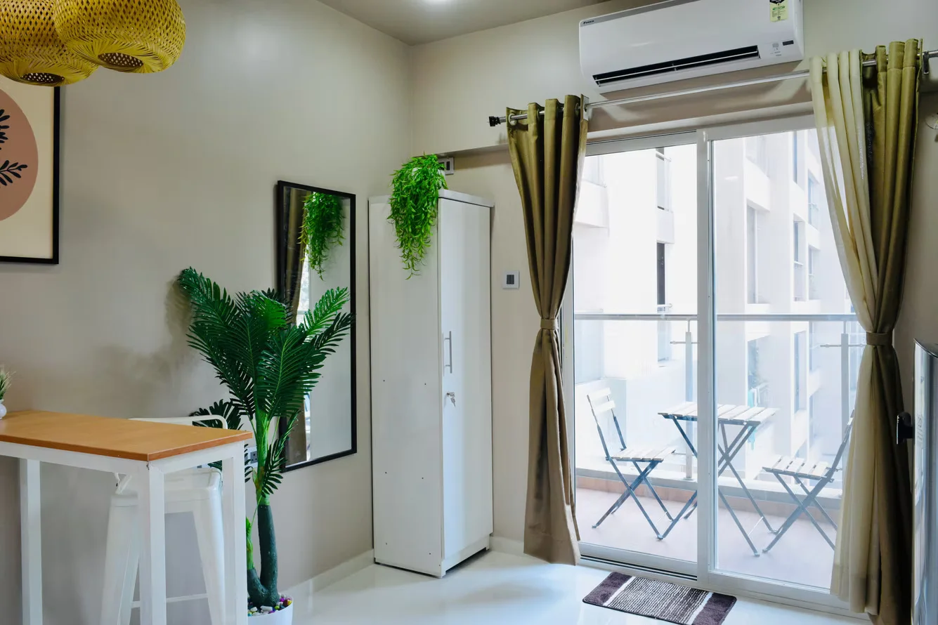 Private Studio Apartment with Balcony in New Kalyani Nagar