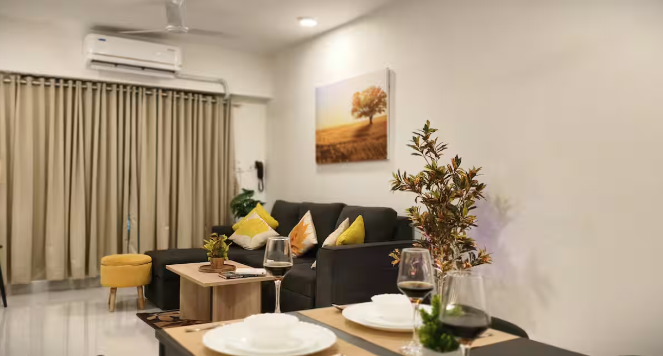 Elegant 2 BHK near CSMIA