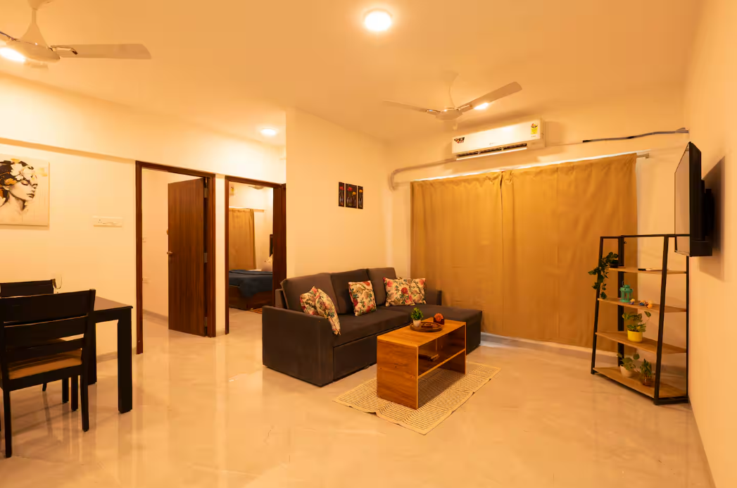 Deluxe 2 Bedroom Apartment near Mumbai International Airport