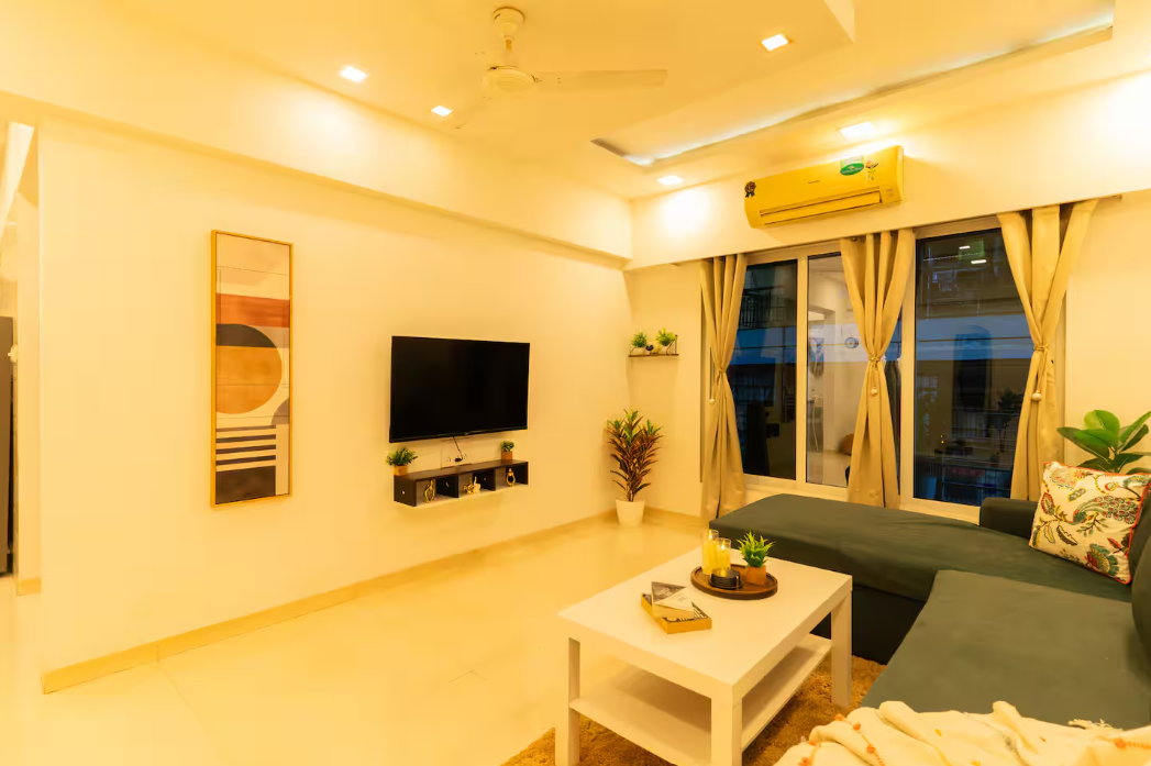 Trendy 2 Bedroom Apartment near Bandra Kurla Complex