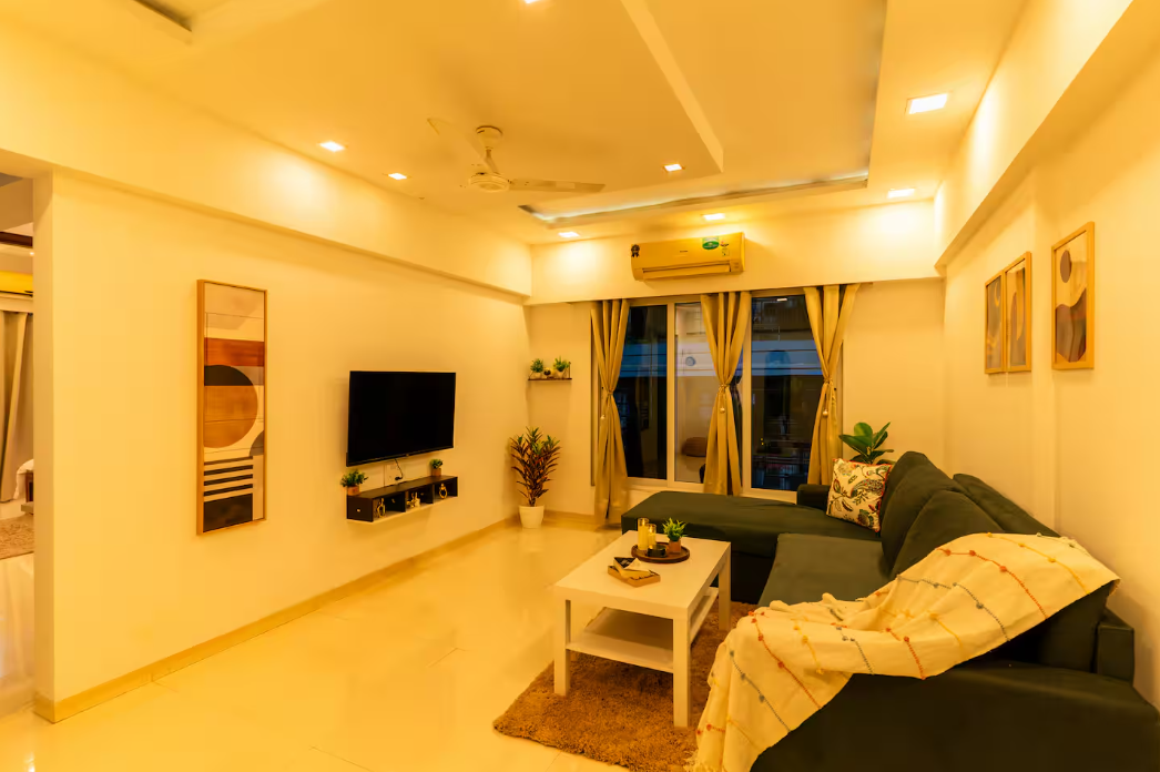 Trendy 2 Bedroom Apartment near Bandra Kurla Complex