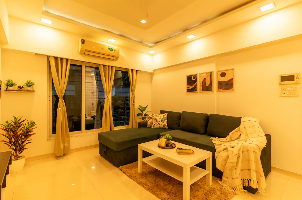 Trendy 2 Bedroom Apartment near Bandra Kurla Complex