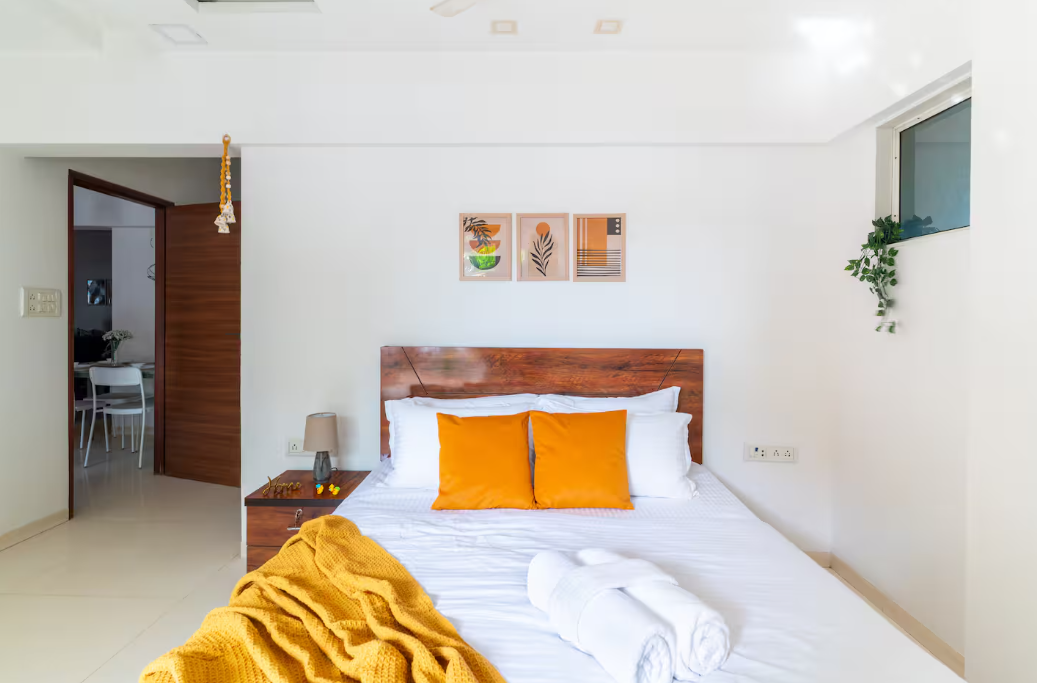Trendy 2 Bedroom Apartment near Bandra Kurla Complex