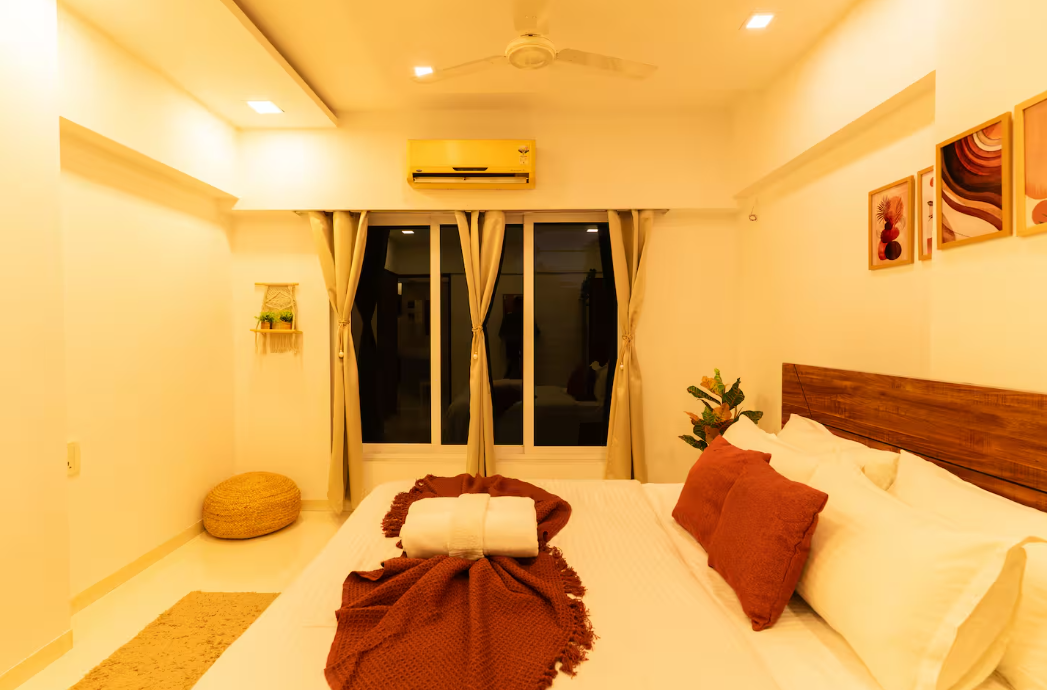 Trendy 2 Bedroom Apartment near Bandra Kurla Complex