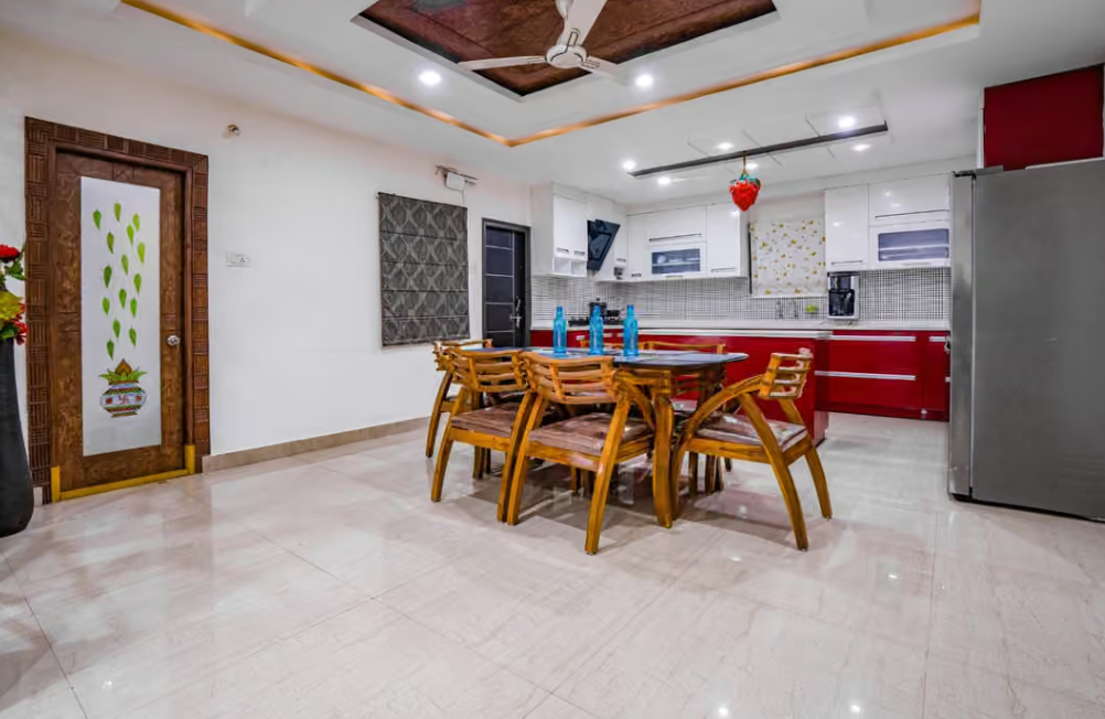 Spacious 3 Bedroom Apartment in Anjaiah Nagar