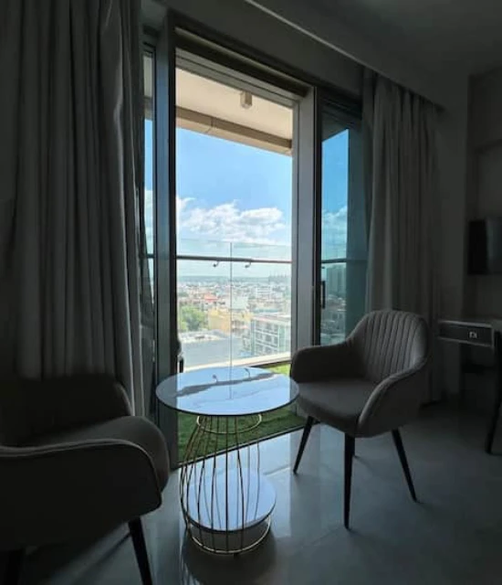 Studio in a High Rise Building